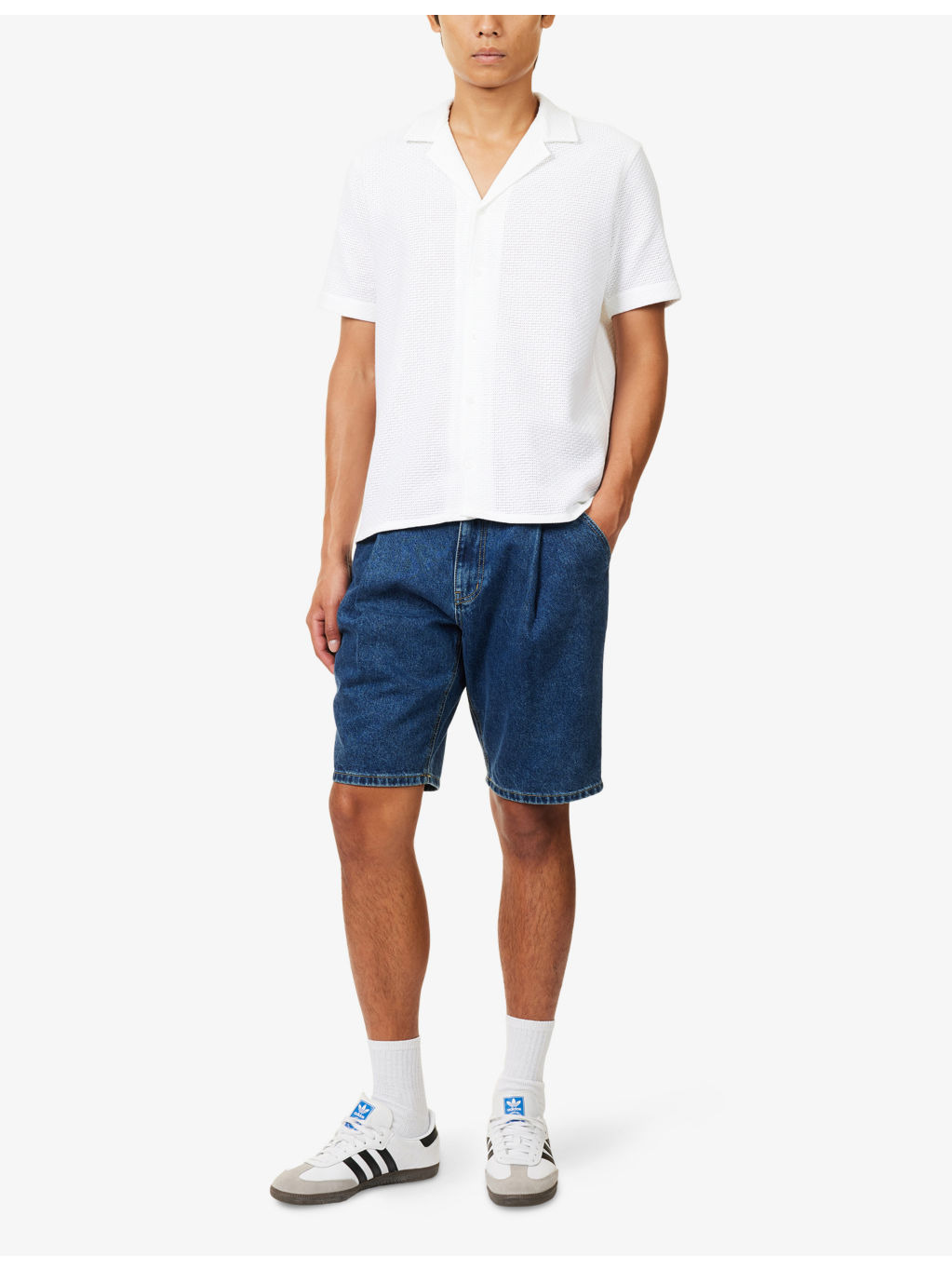 Maitan Open-Weave Cotton Shirt - 2