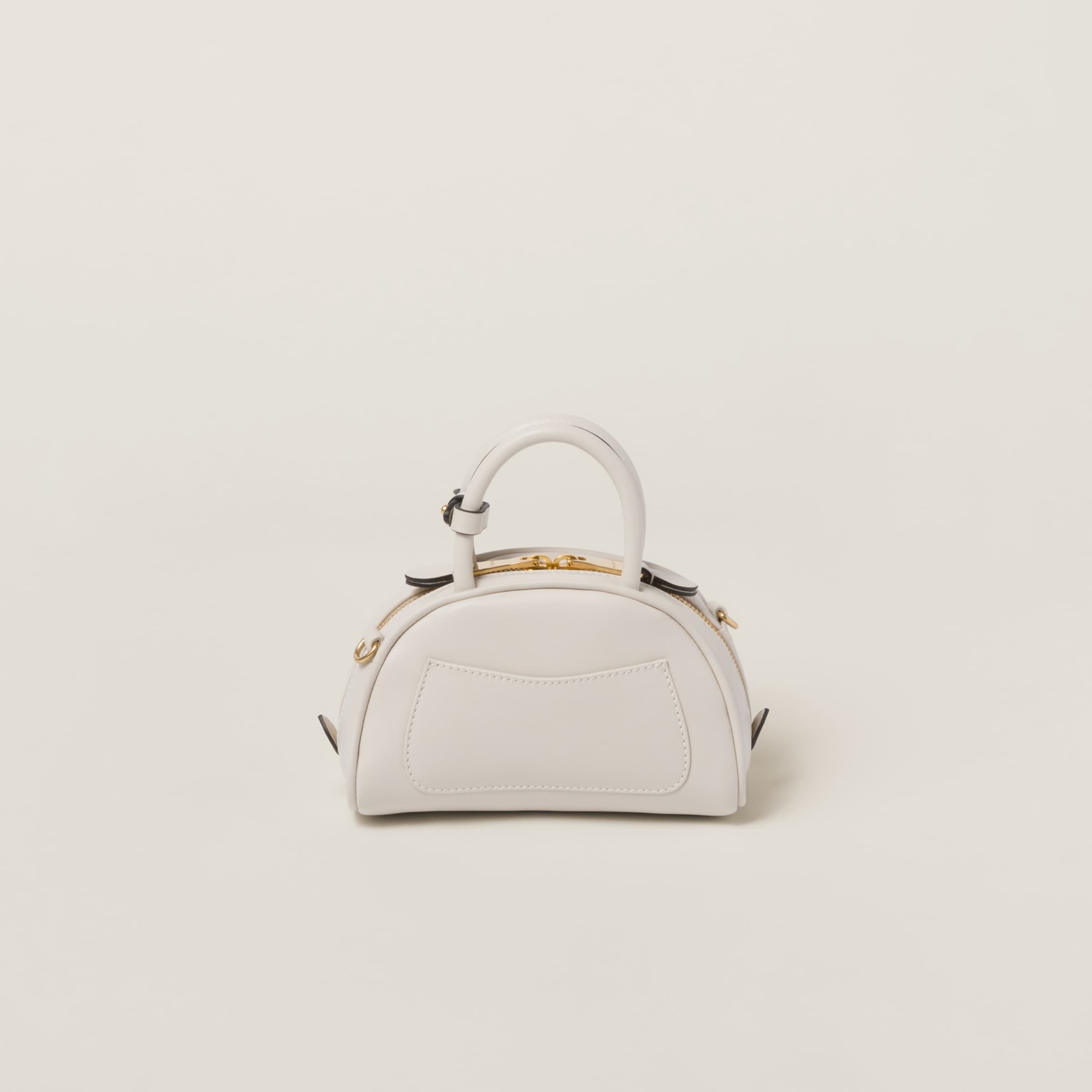 Leather top-handle bag - 2