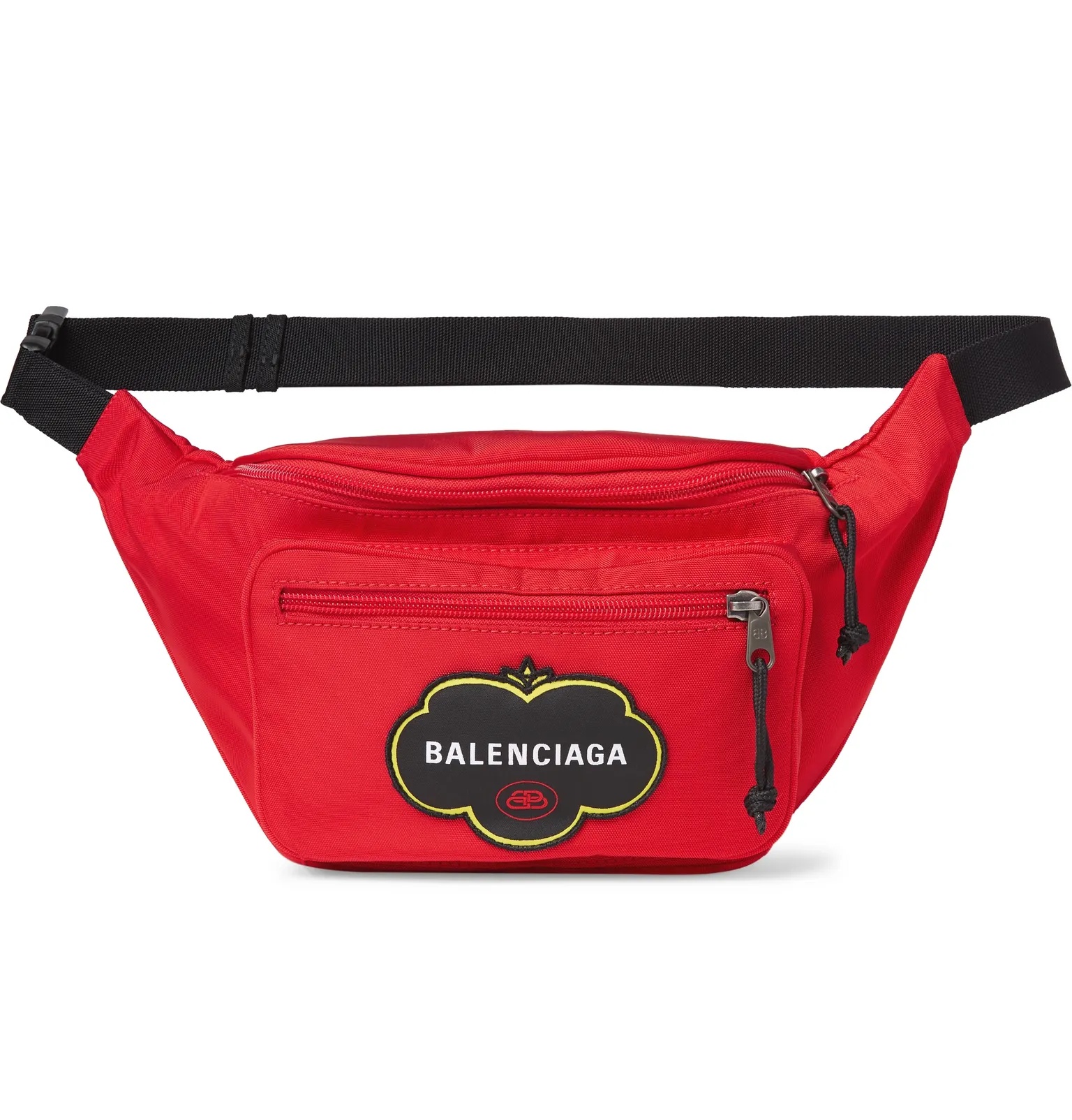 Explorer Logo-Appliquéd Nylon Belt Bag - 1