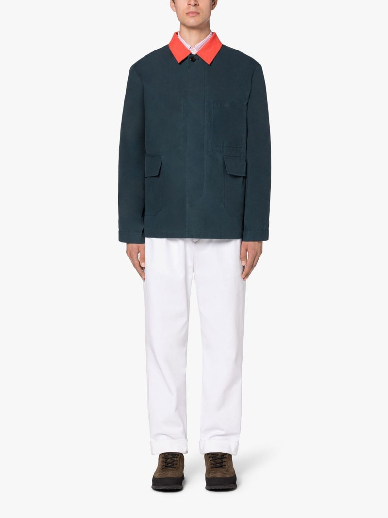 Mackintosh DRIZZLE INDIGO WAXED COTTON CHORE JACKET outlook