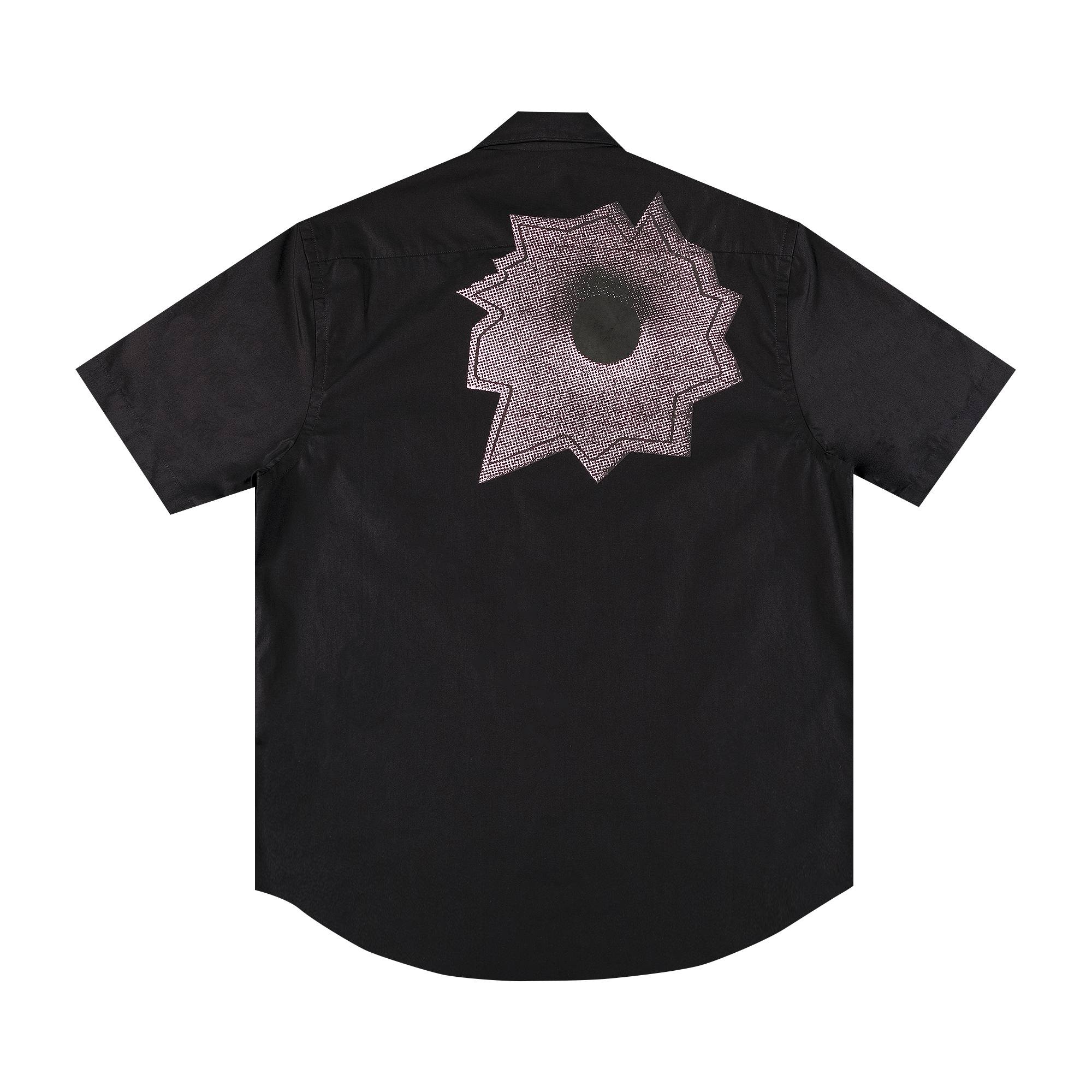 Supreme x Nate Lowman Short-Sleeve Shirt 'Black' - 2
