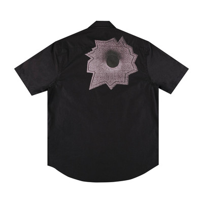 Supreme Supreme x Nate Lowman Short-Sleeve Shirt 'Black' outlook