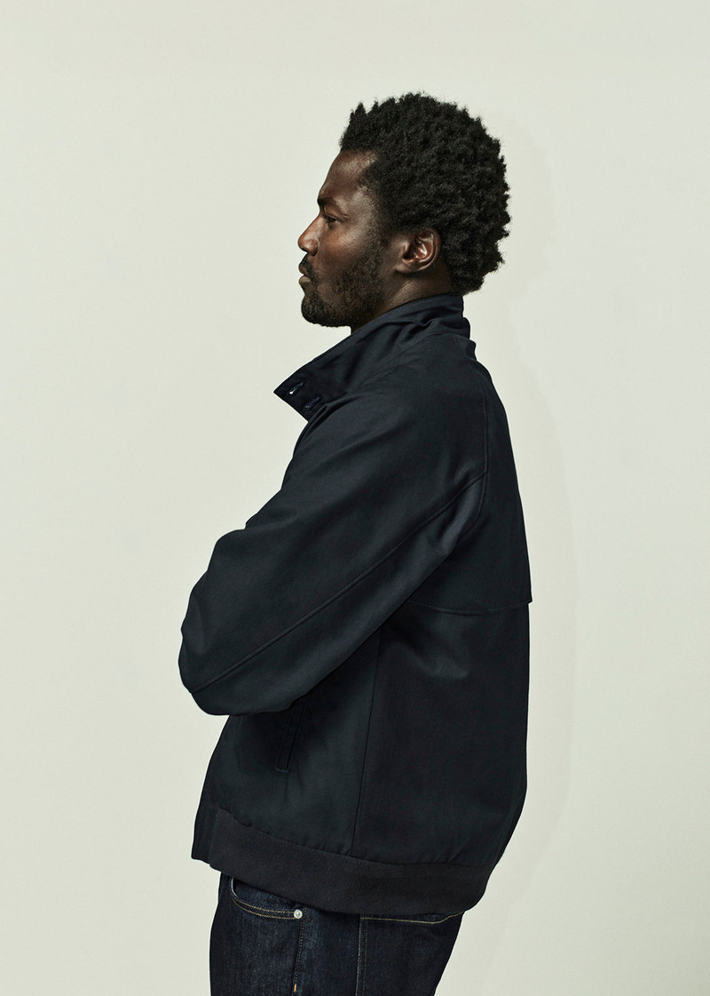 Rower Jacket In True Navy 1