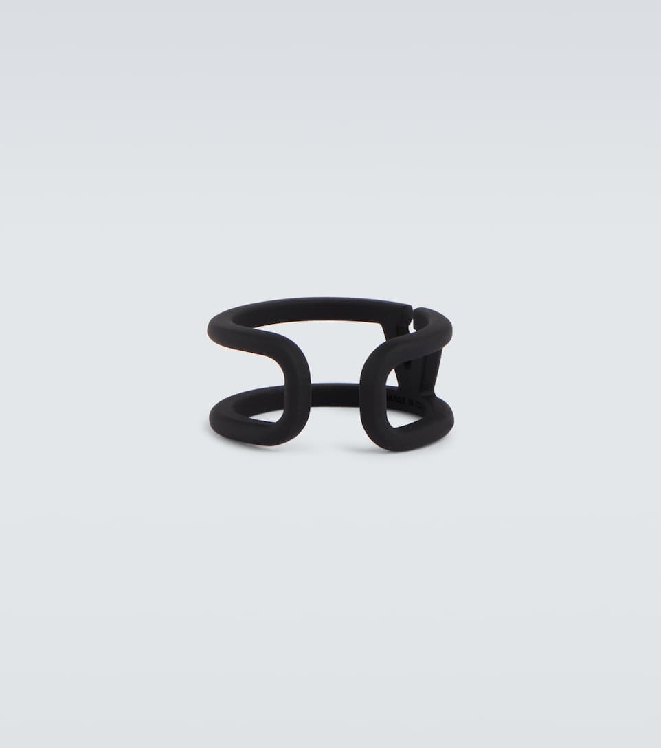 Black VLogo Ear Cuff - 3