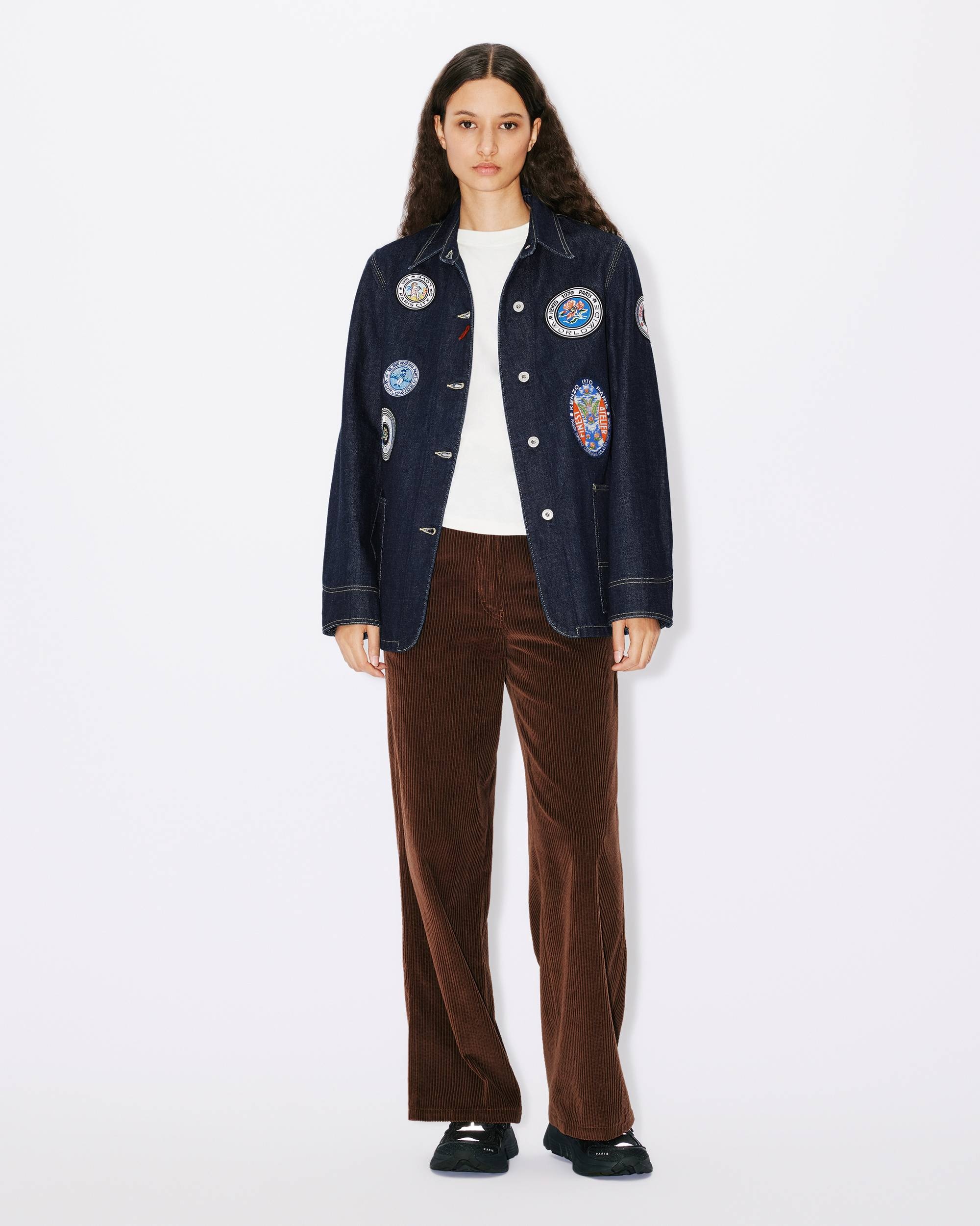 'KENZO Travel' denim workwear jacket - 5