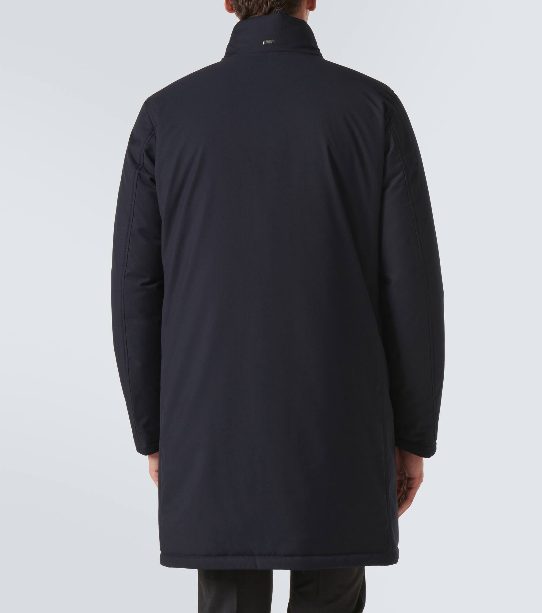 Paneled down coat - 4