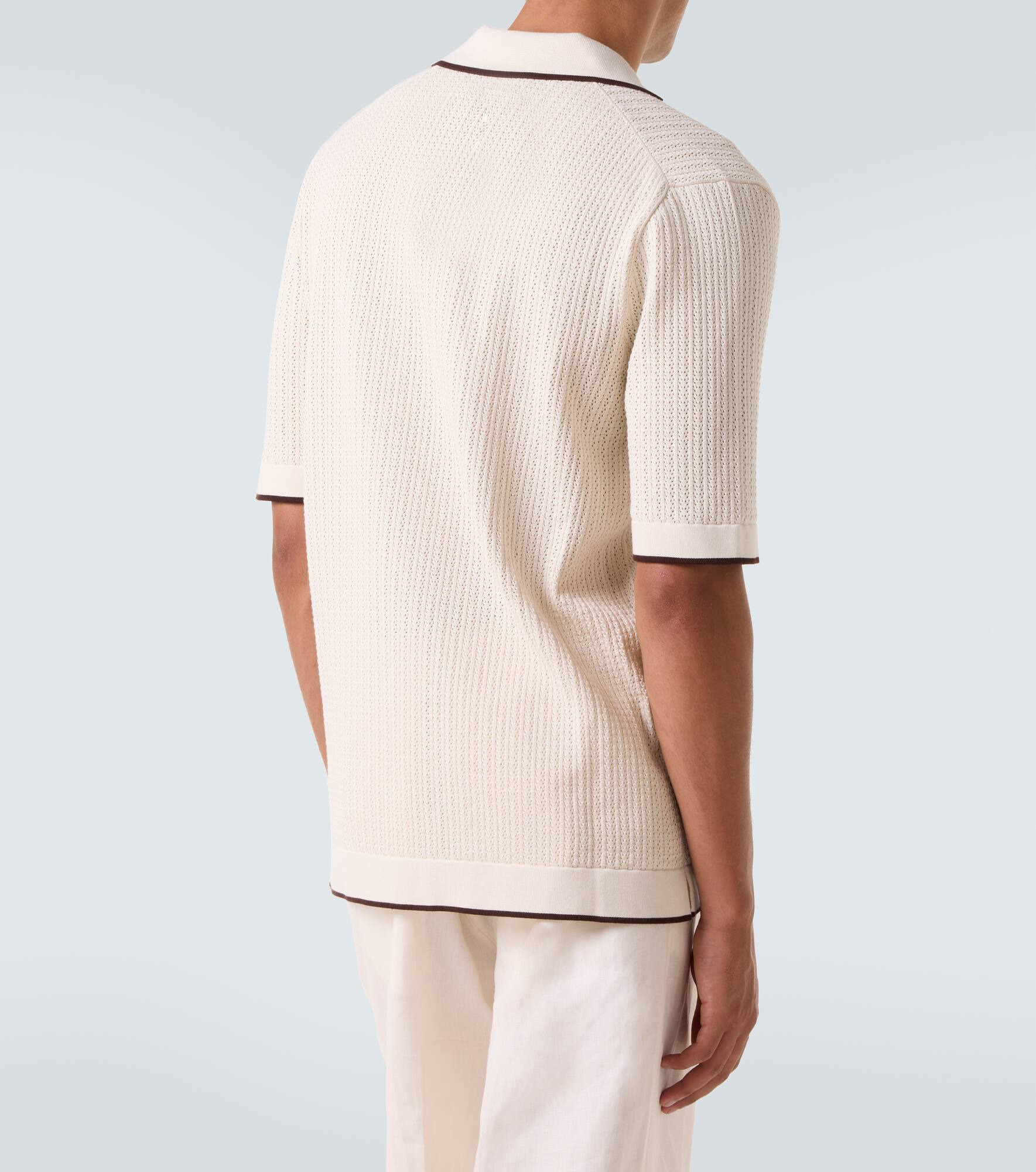 DG knitted cotton shirt - 4