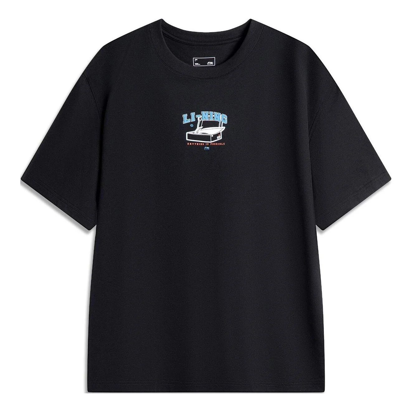 Li-Ning Cartoon Graphic T-shirt 'Black' AHSU541-3 - 1