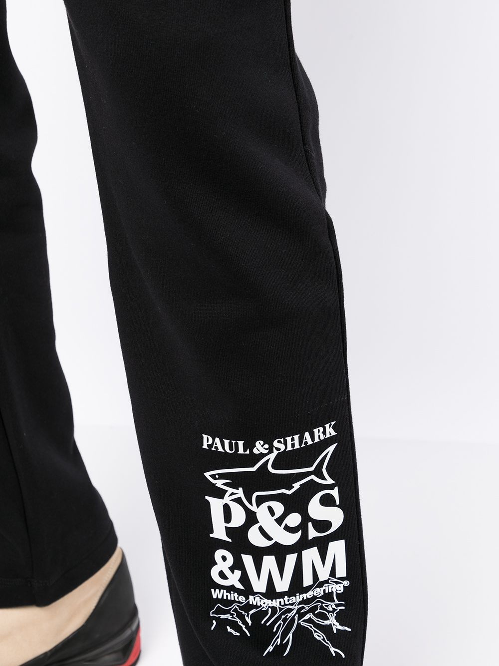 LOGO-PRINT COTTON SWEATPANTS - 4
