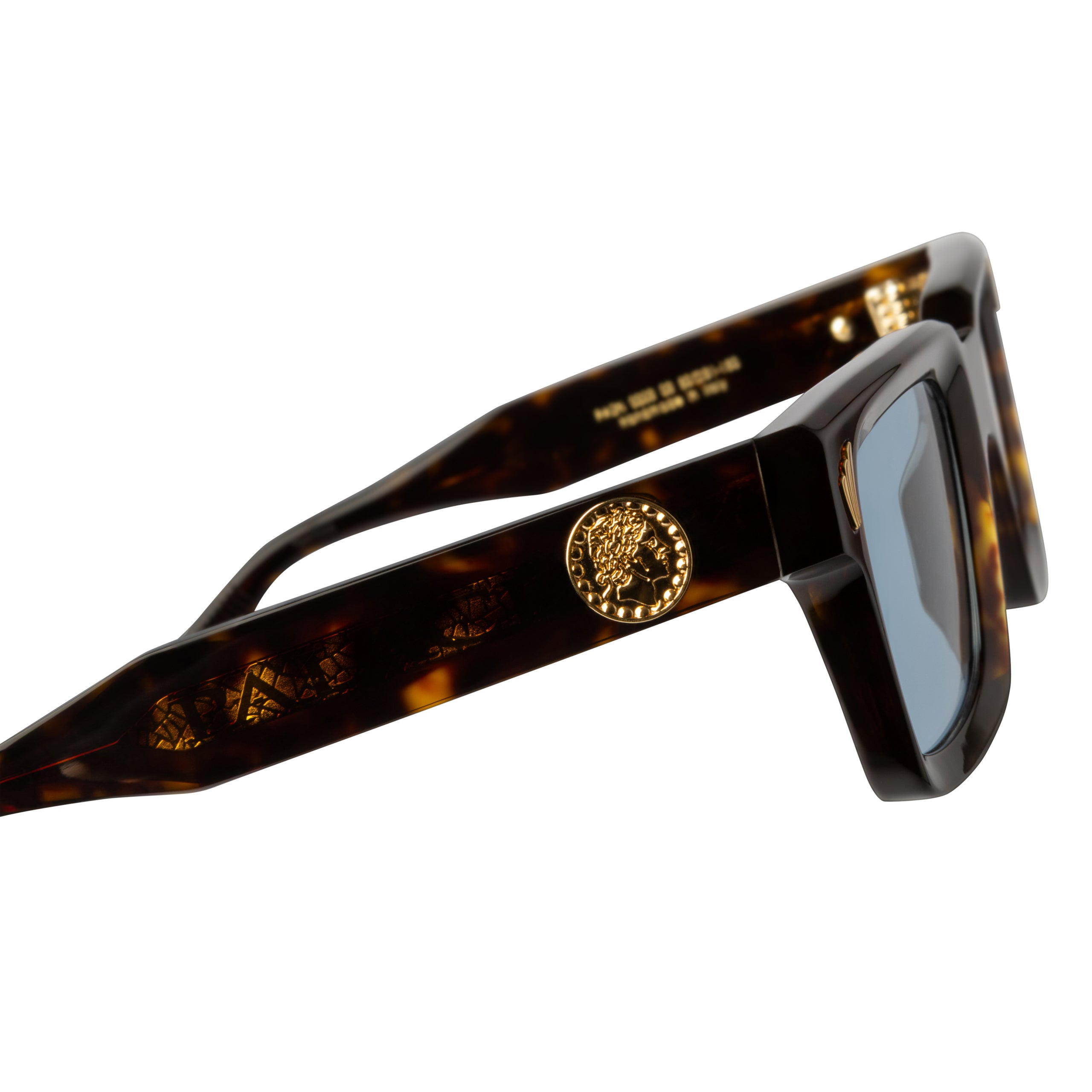 PALACE CUTLER AND GROSS MERCURY SQUARE SUNGLASSES HAVANA - 4