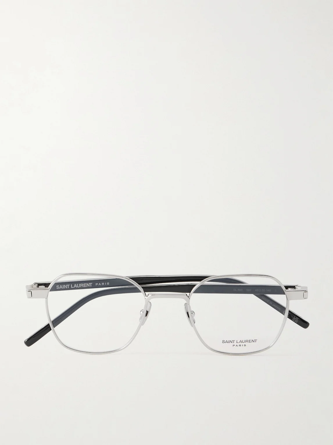 Round-Frame Silver-Tone Optical Glasses - 1