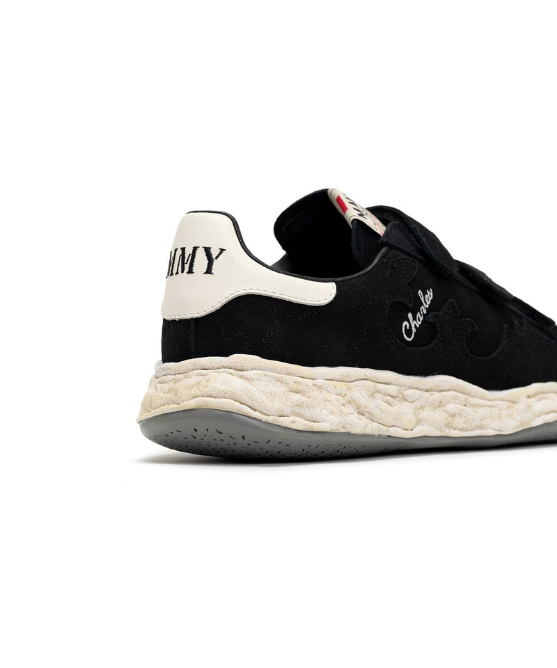 "CHARLES"OG Sole Western Detail Suede Low-top Verclo Sneaker 13
