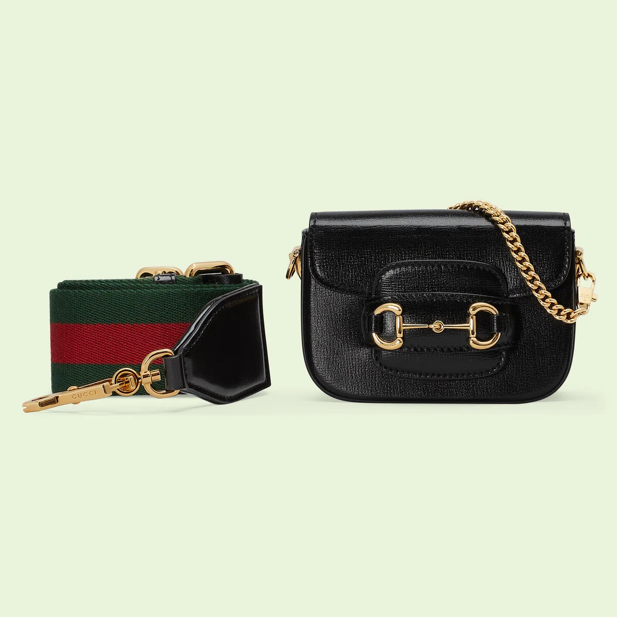 Gucci Horsebit 1955 strap wallet - 4