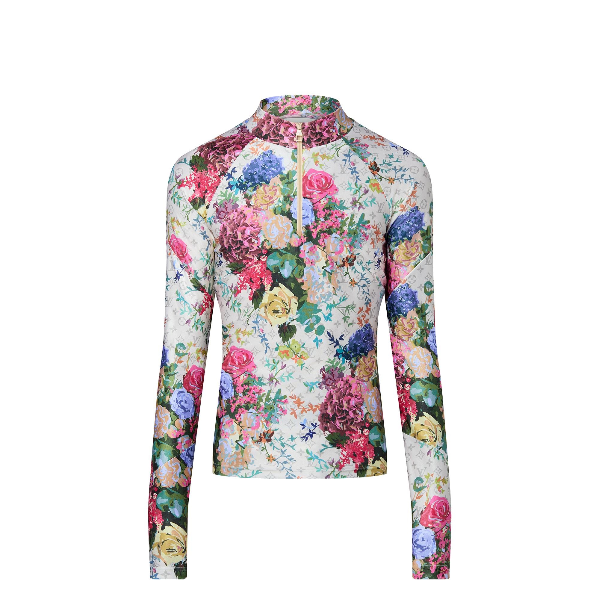 Graphic Sporty Long-Sleeved T-Shirt - 1