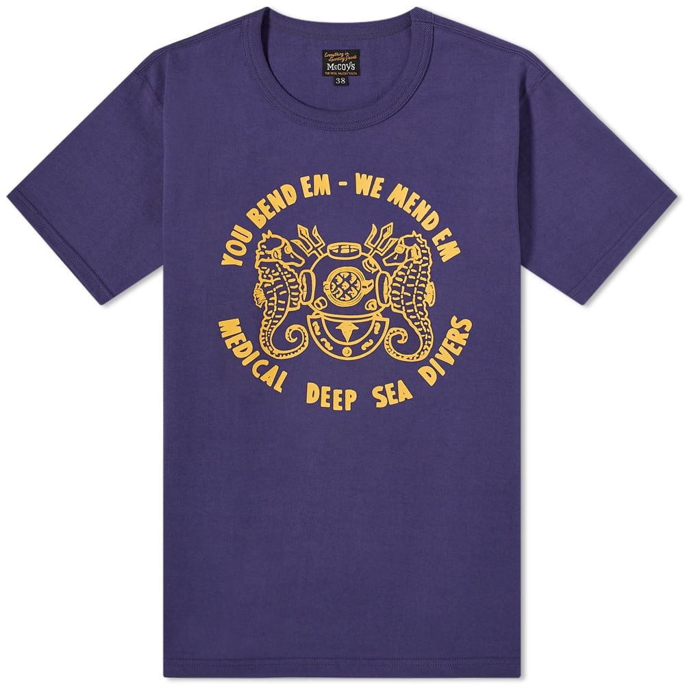 The Real McCoys Medical Deep Sea Divers Tee - 1