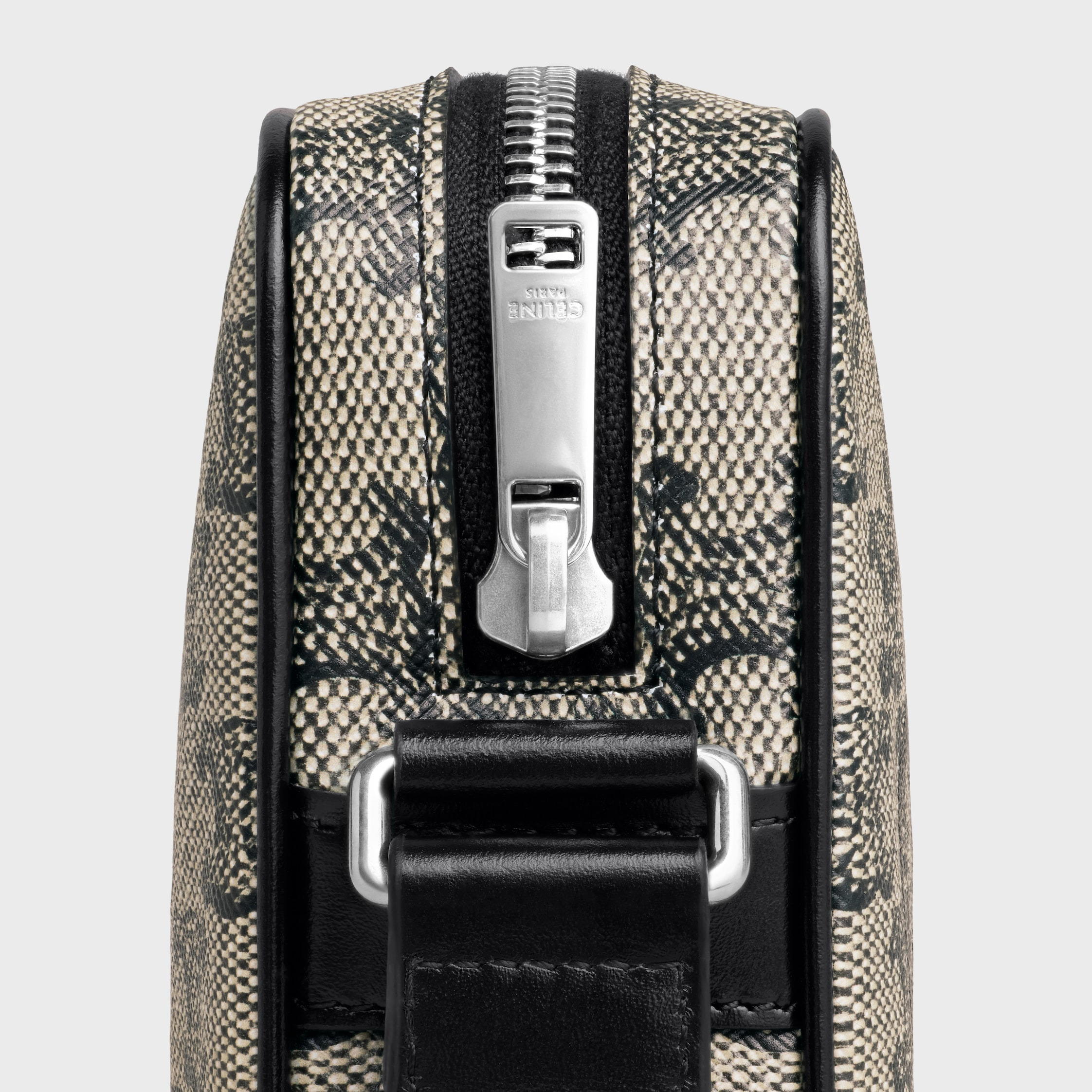 Medium Messenger Bag in TRIOMPHE CANVAS WITH CELINE PRINT - 5