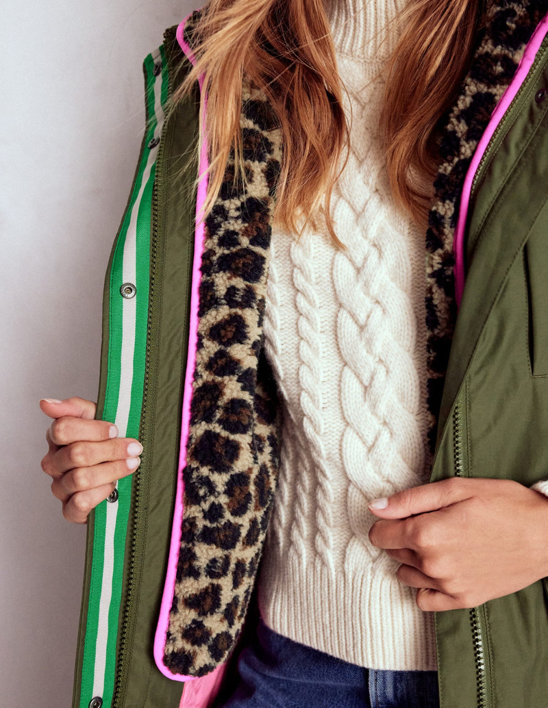 4-In-1 Hooded Parka-Woodland Green 6