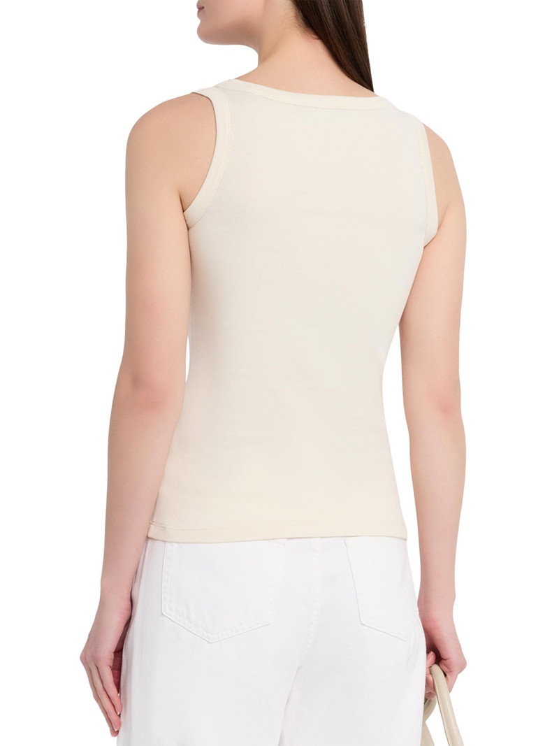 Women's Jersey Cotton Tank - Burro 4