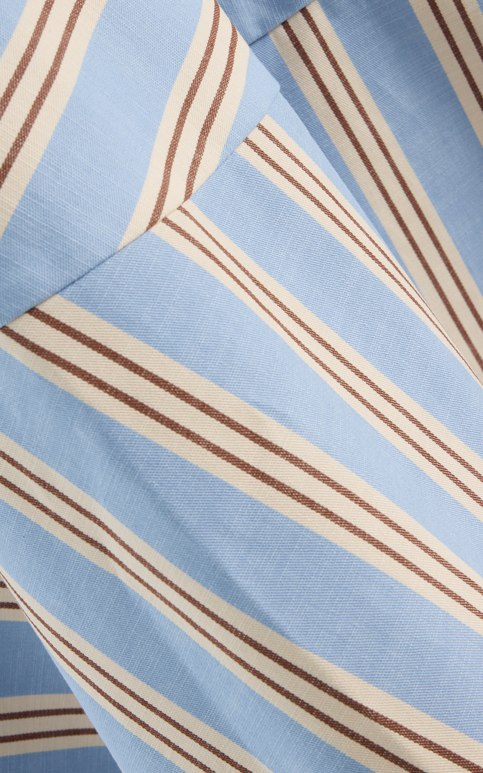Talette Striped Cutout Cotton Midi Dress stripe - 5