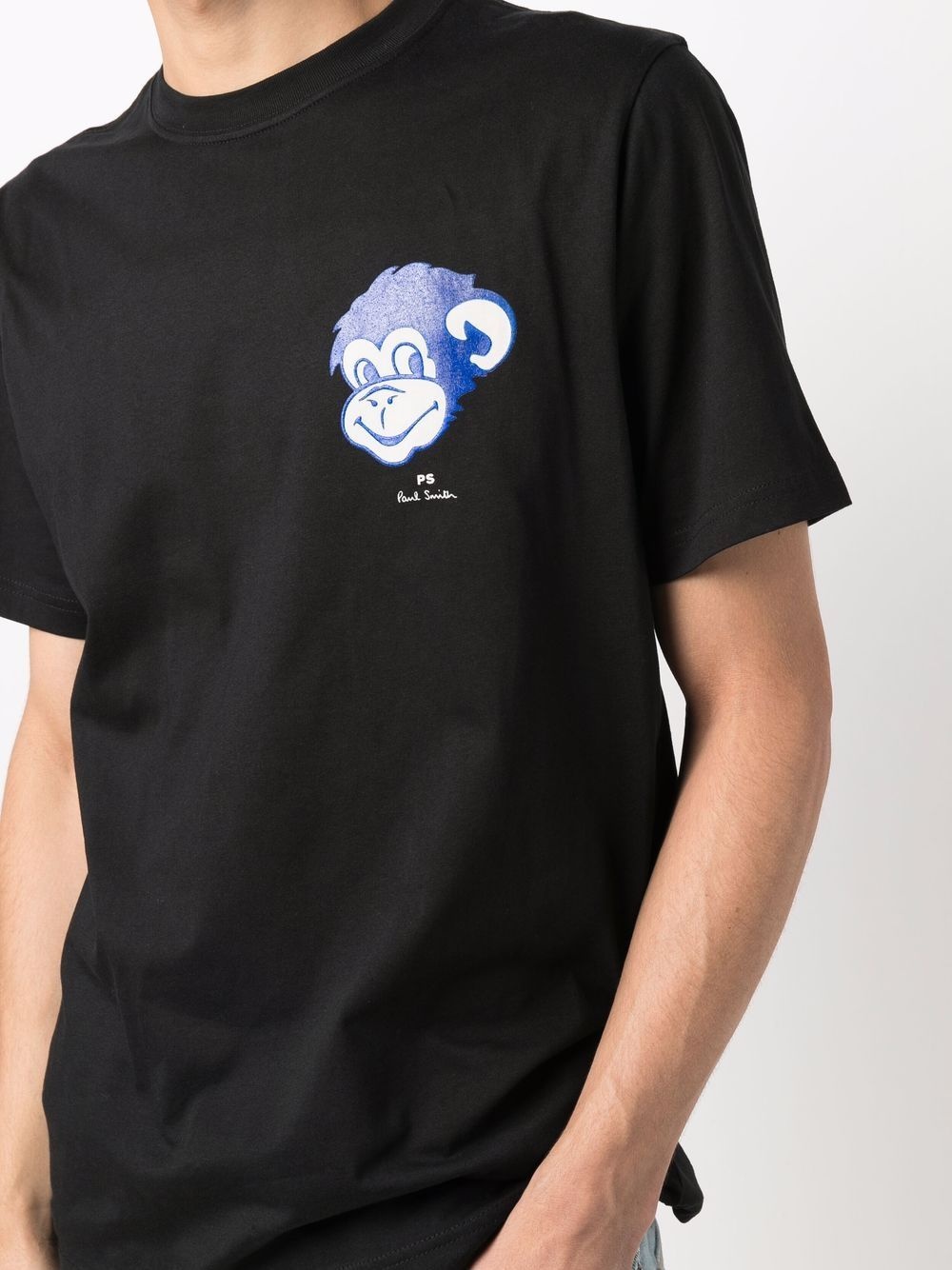 organic cotton ape T-shirt - 5