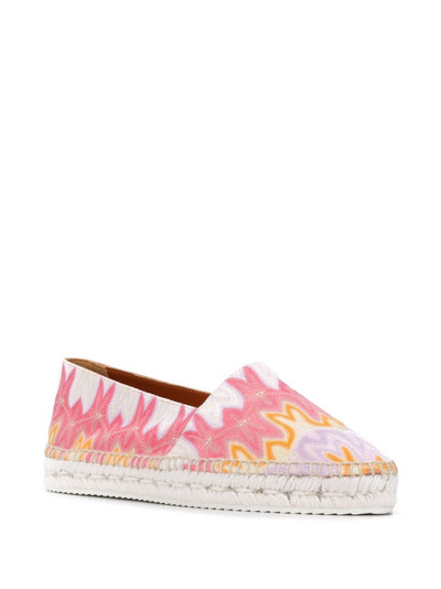 Missoni x Castañer woven espadrilles outlook