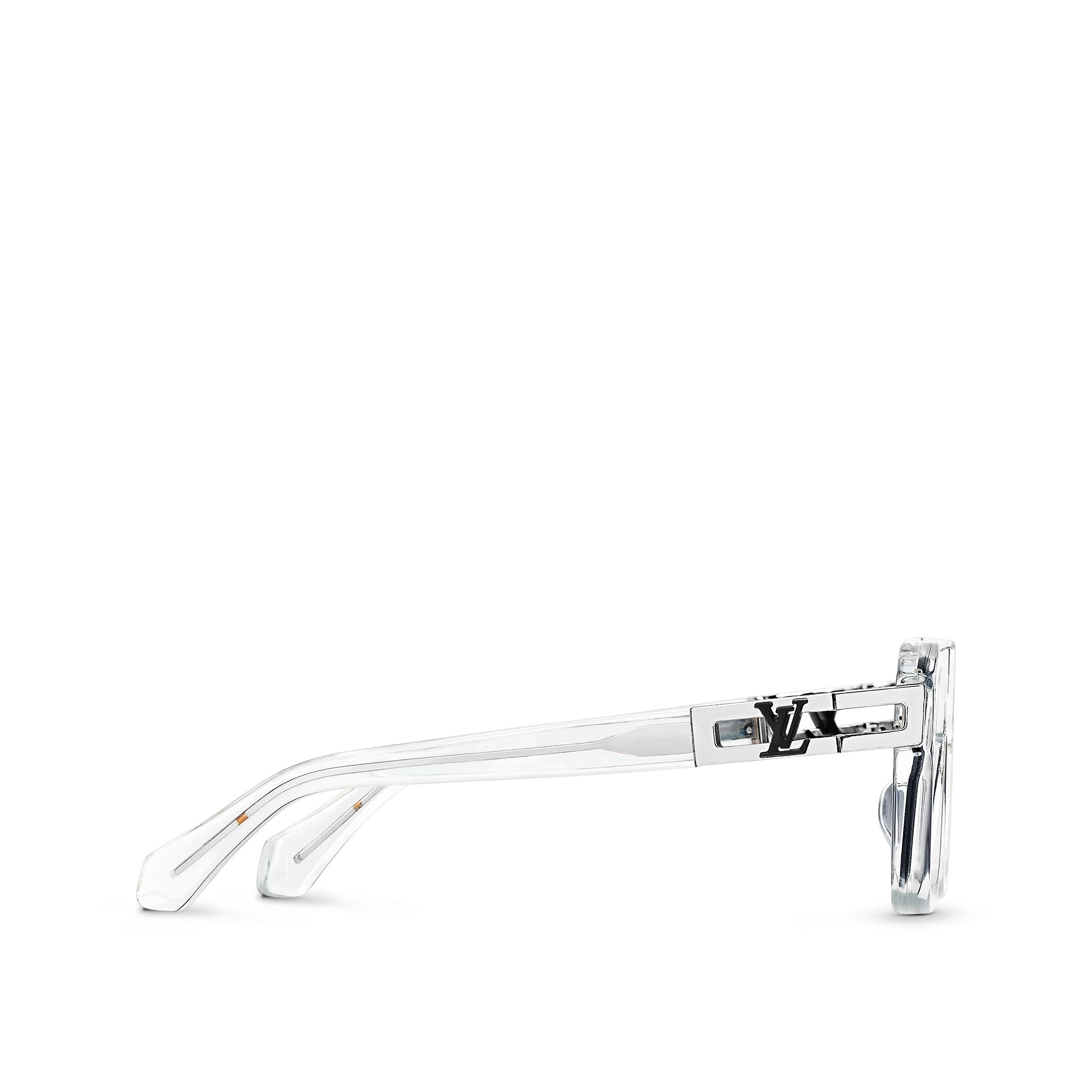 1.1 Mascot Pilot Square Sunglasses - Luxury S00 Transparent