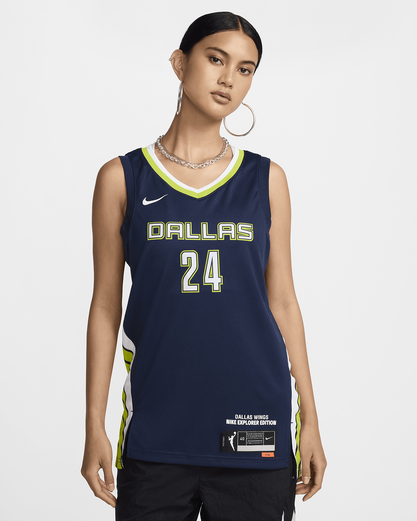 Dallas Wings Explorer Edition Nike Women's Dri-FIT WNBA Victory Jersey - 1