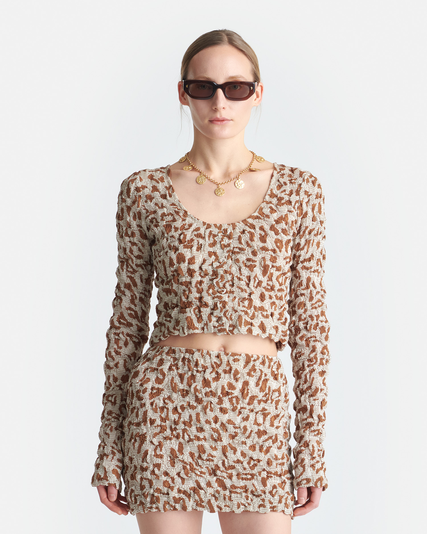 Seersucker Cotton Voile Top - 4