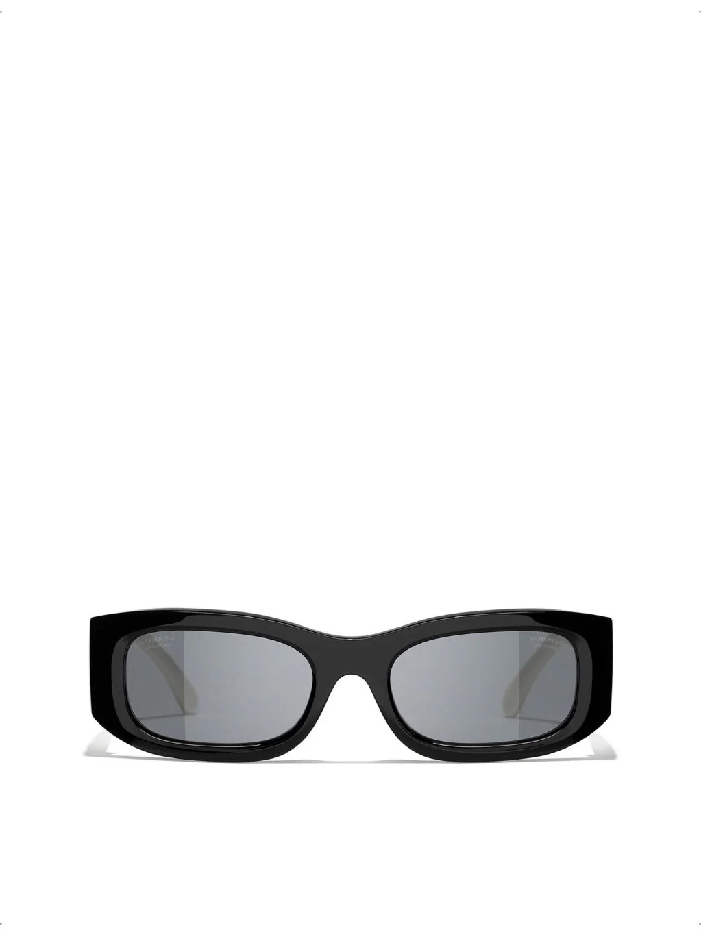 CH5525 rectangle-frame acetate sunglasses - 1
