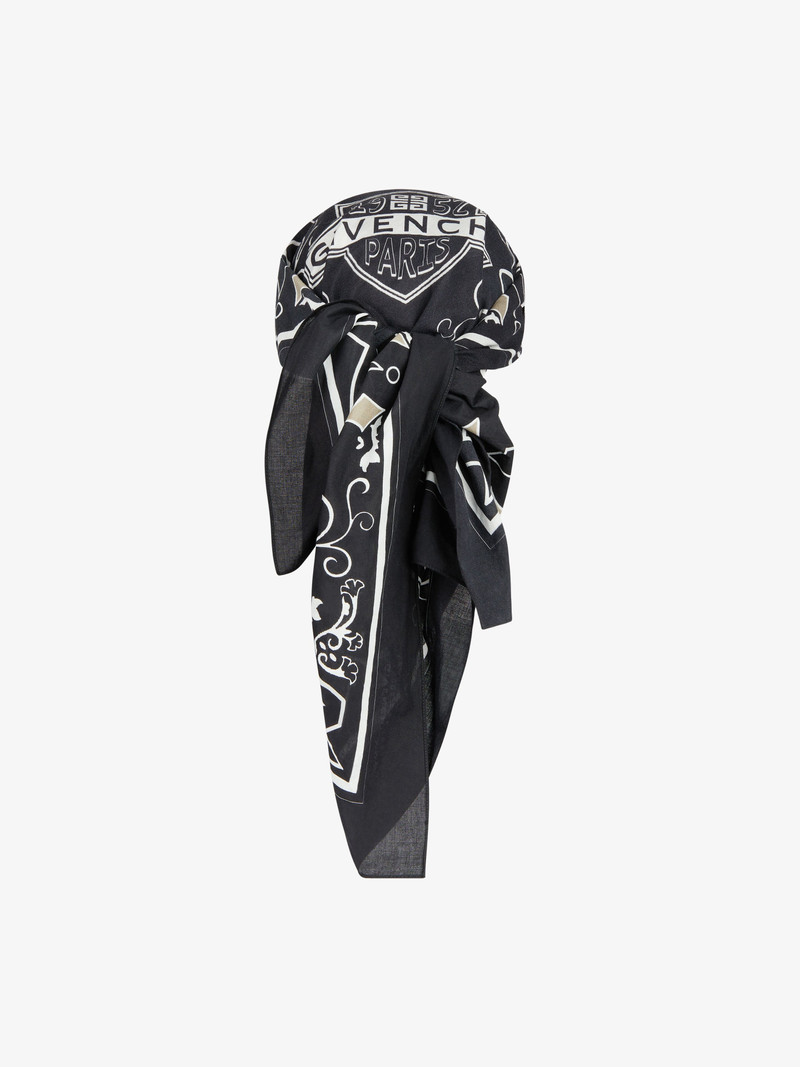 GIVENCHY VISOR IN RUBBER WITH BANDANA 5