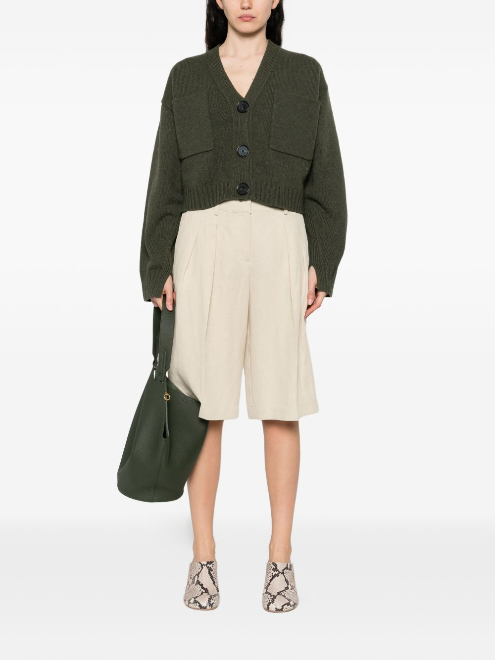 Sofia buttoned pocket cardigan - 2
