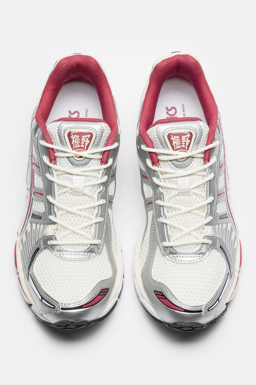 Gel-Kayano 12.1 Sneaker in Cream/Pure Silver - 4