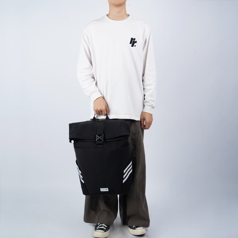Men's adidas CL BP ROLL Backpack Black GU0873 - 5