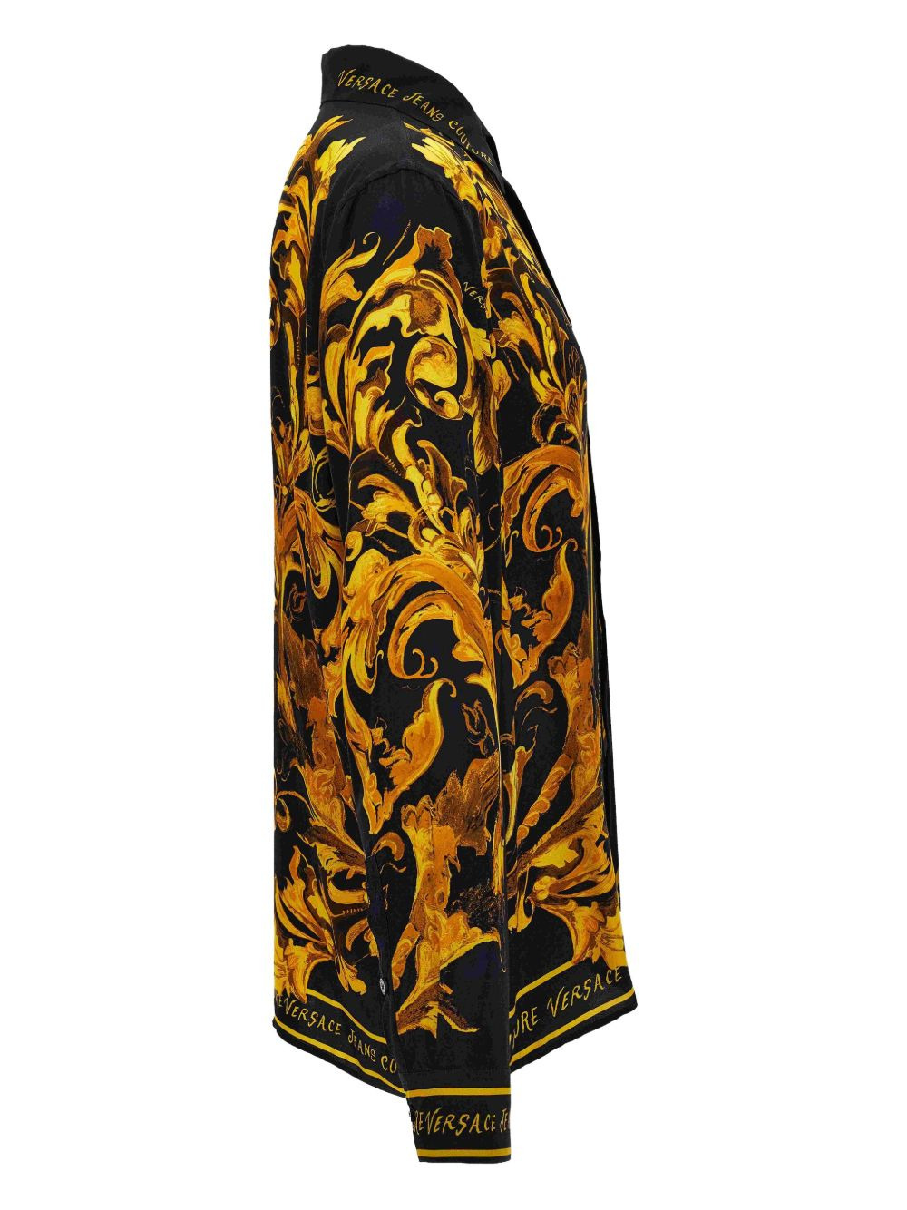 baroque-print shirt - 3