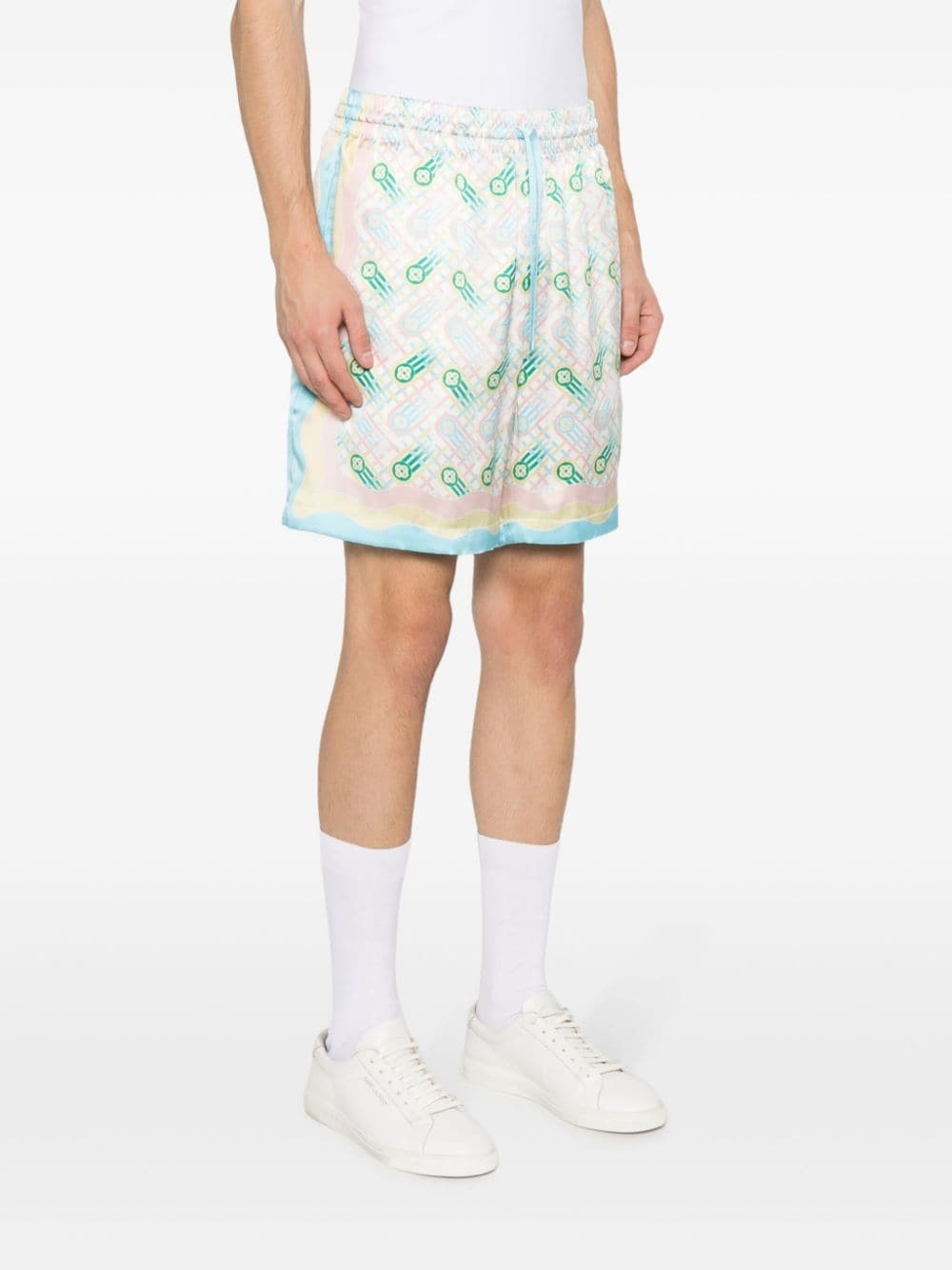 Ping Pong silk shorts - 3