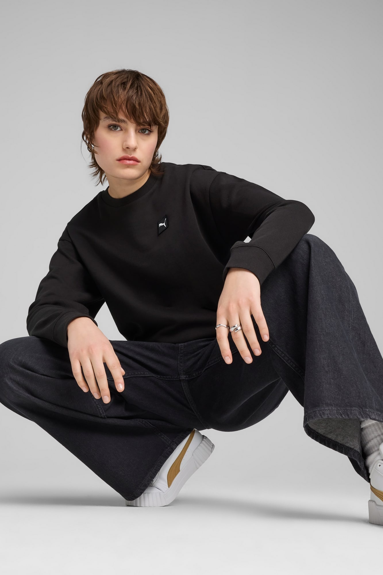 Essentials Elevated Women's Comfort Crew Sweatshirt - 5