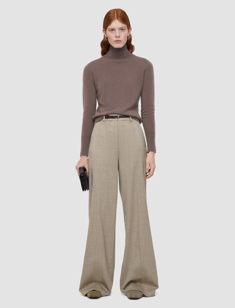 Alana Melange Wool Trousers 6