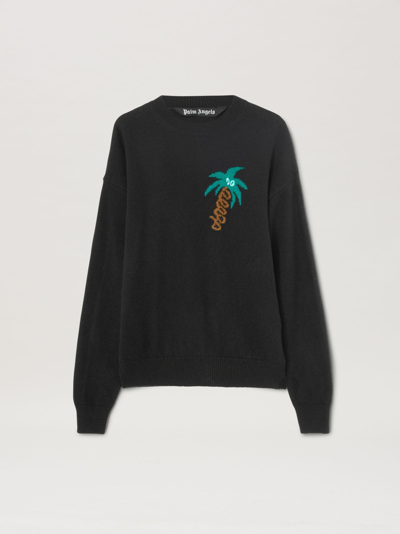Sketchy Intarsia Sweater - 1