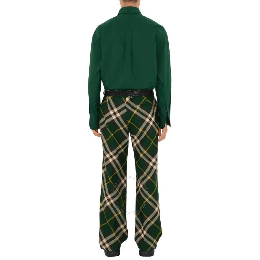 Burberry Equestrian Knight Embroiered Cotton Shirt - 5