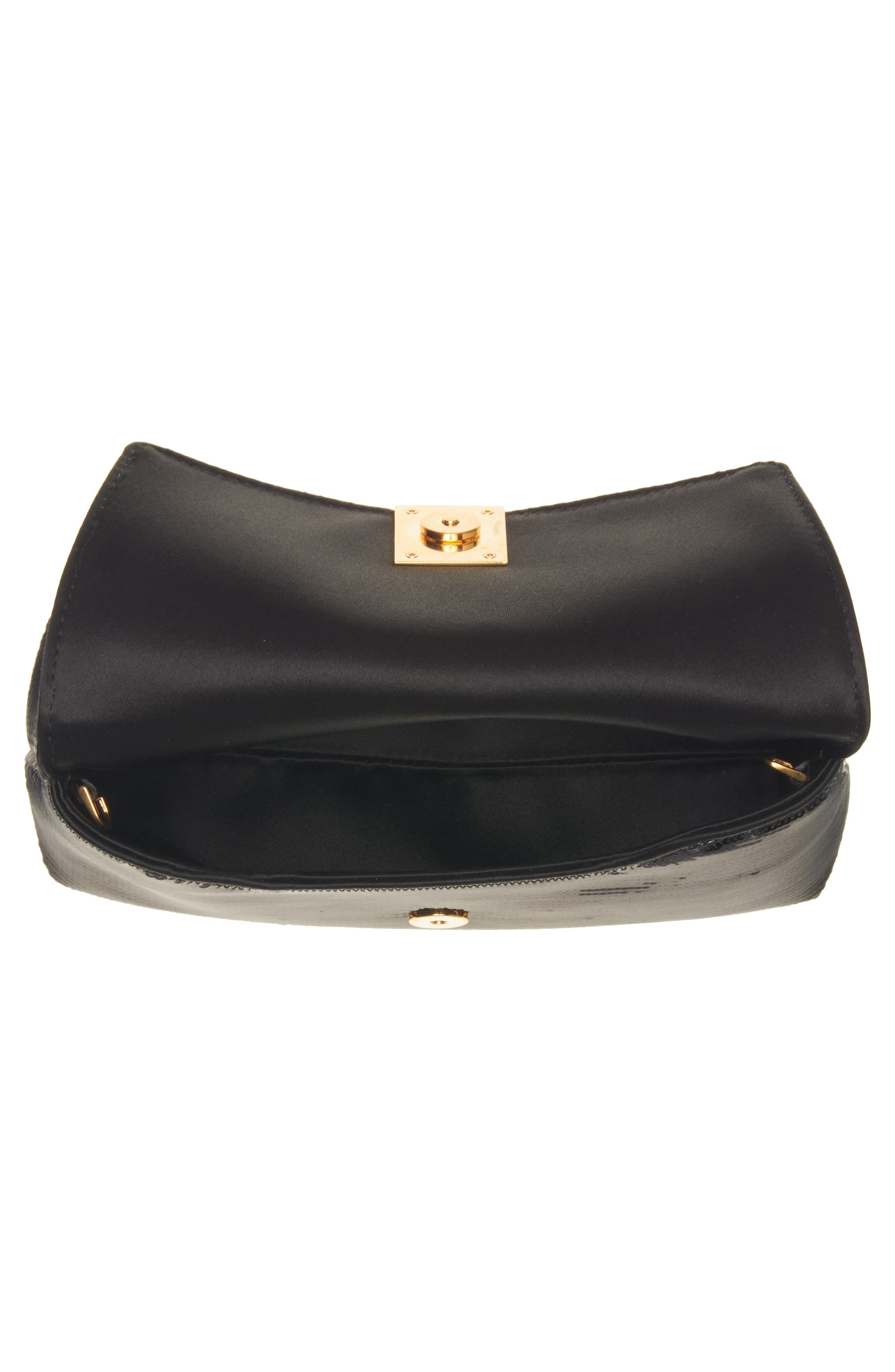 TOM FORD Mini Nobile Sequin Clutch in 1N001 Black at Nordstrom - 4