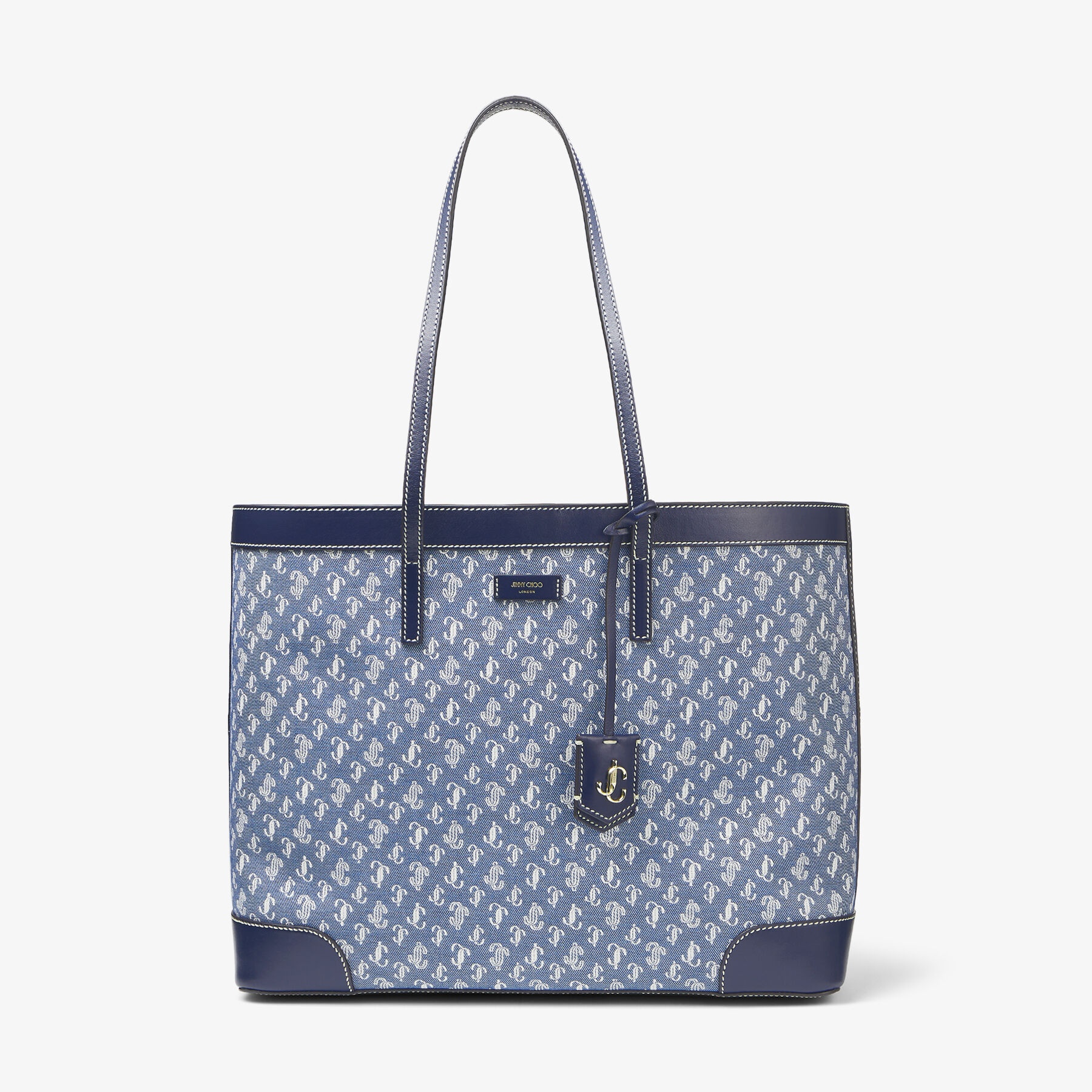 Nine2five E/W
Denim JC Monogram Tote Bag - 1