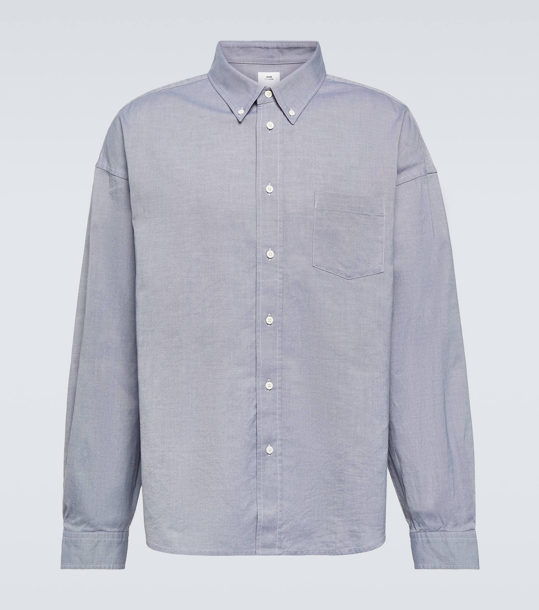 Cotton Oxford shirt - 1