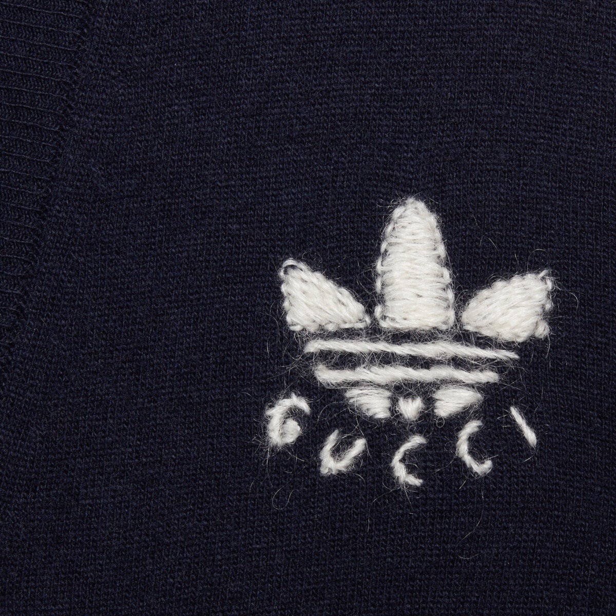 adidas x Gucci wool cardigan - 4