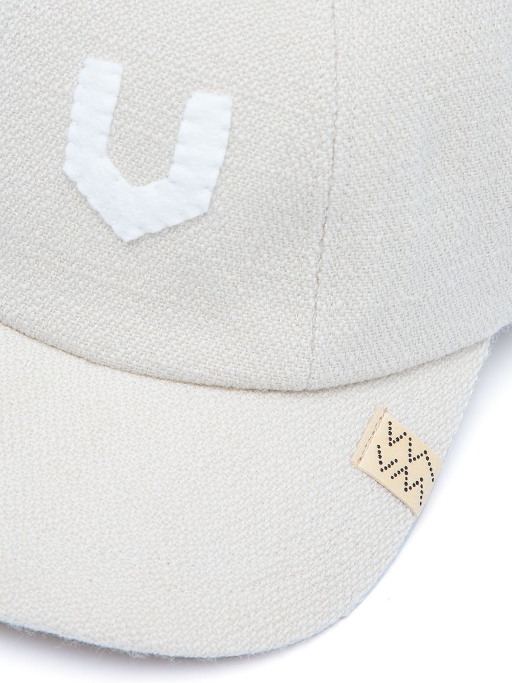 logo-patch cotton cap - 2