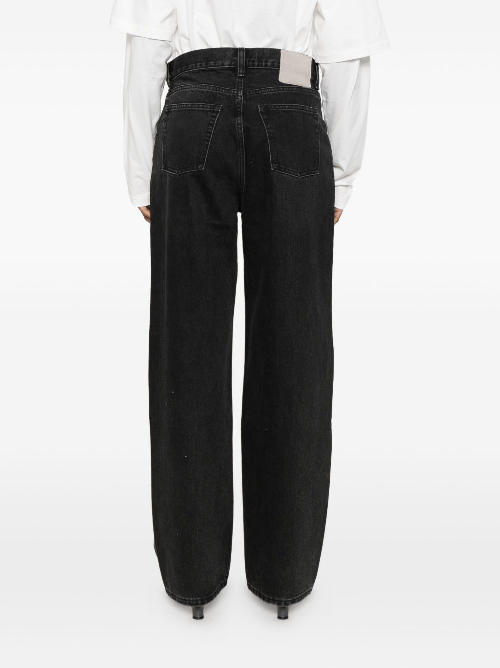 wide-leg jeans - 4