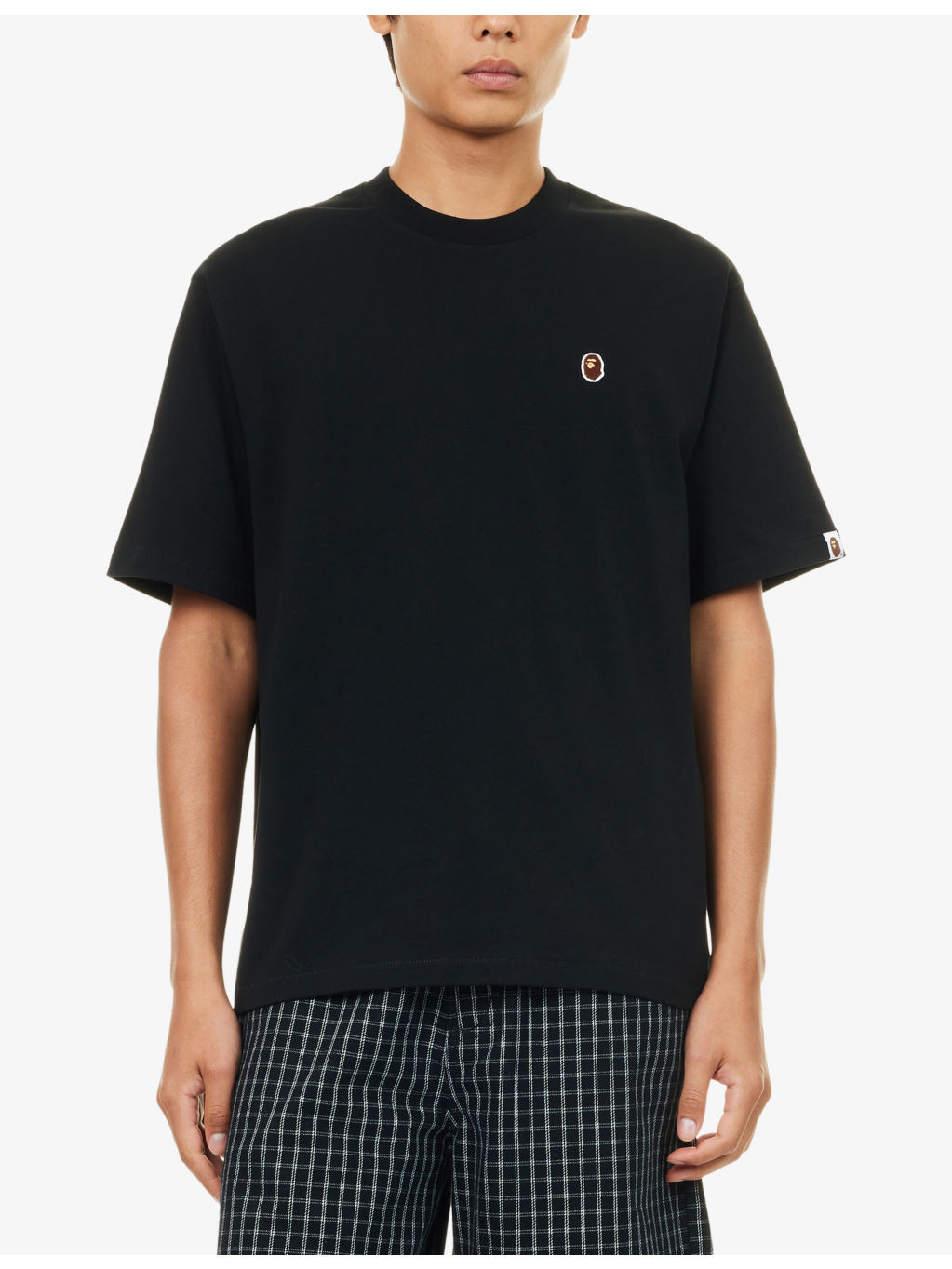 One Point Brand-Embroidered Cotton-Jersey T-Shirt - 3