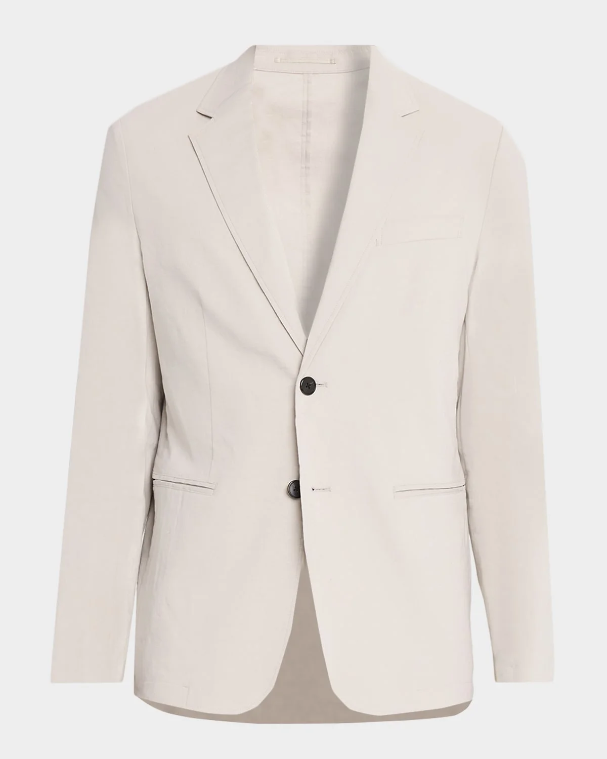 Men's Organic Linen Single-Breasted Blazer - 1