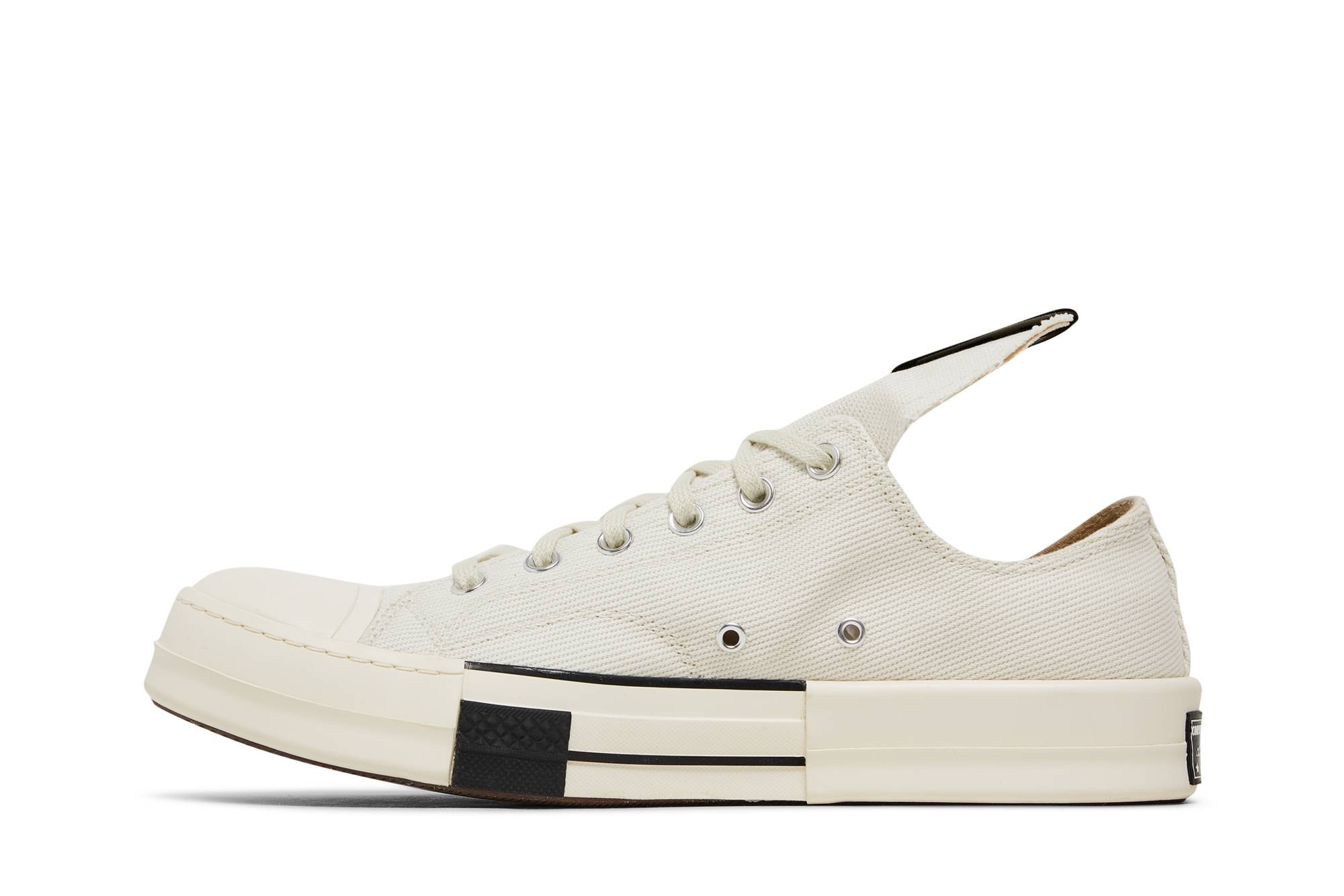 Rick Owens x DRKSHDW DRKSTAR Chuck 70 Low 'Egret' - 3