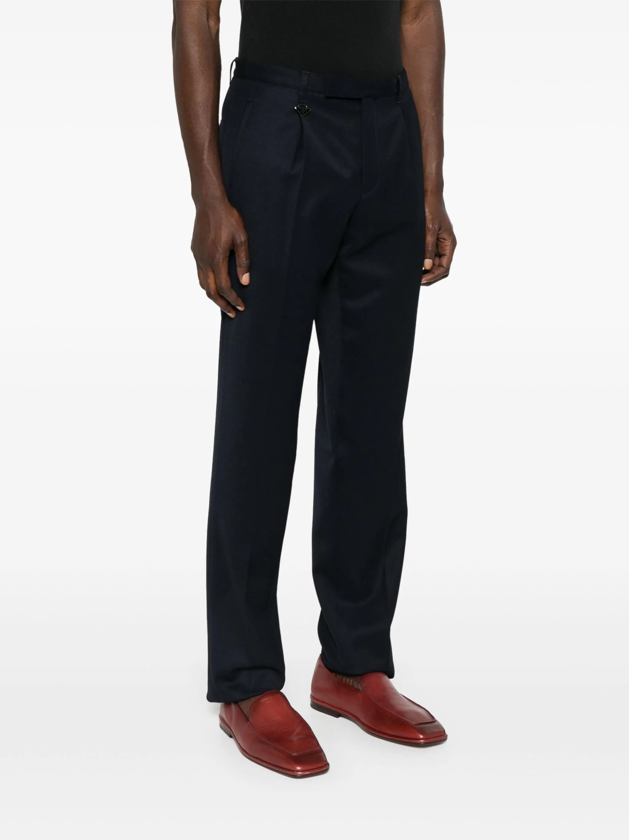 Prada Triangle-logo Trousers - 3