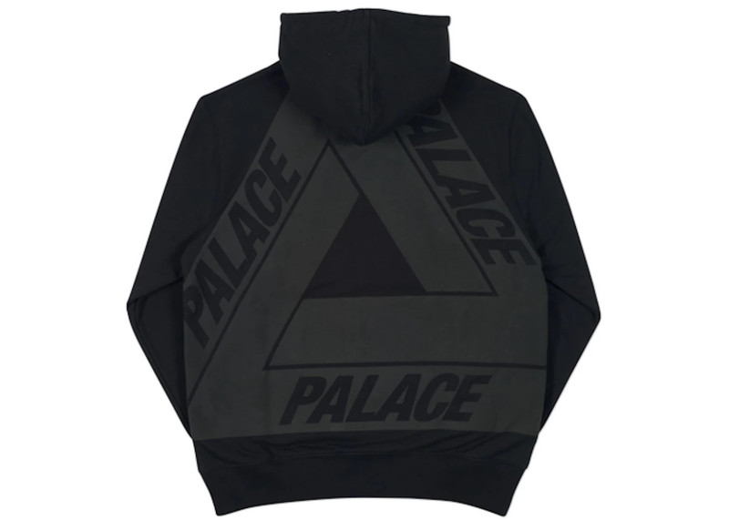 PALACE Palace Jumbo Ferg Hood Black outlook